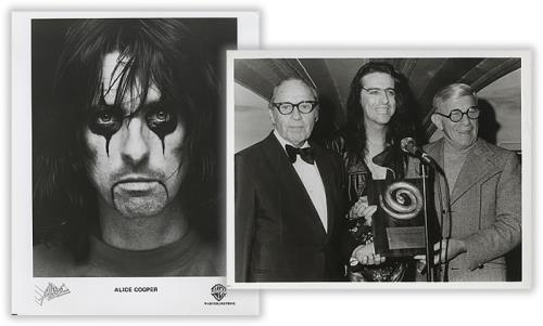 Alice Cooper Set Of 4 Different Publicity Photographs photograph UK COOPHSE401515