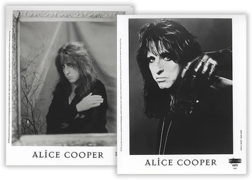 Alice Cooper Set Of 4 Different Publicity Photographs photograph UK COOPHSE401515