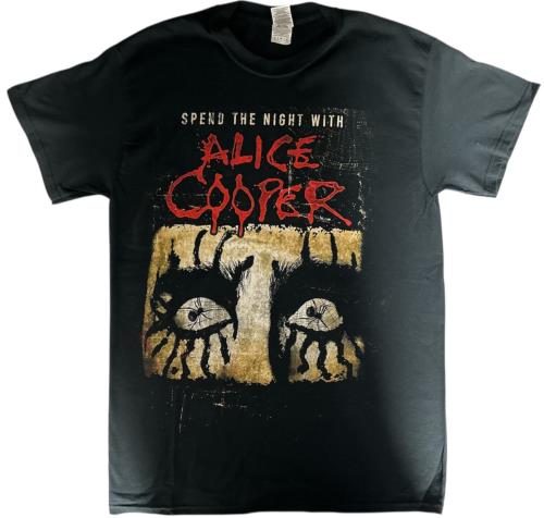Alice Cooper Spend The Night With Alice Cooper 2016 Tour t-shirt UK COOTSSP879427