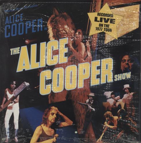 Alice Cooper The Alice Cooper Show - Shrink vinyl LP album (LP record) German COOLPTH869865