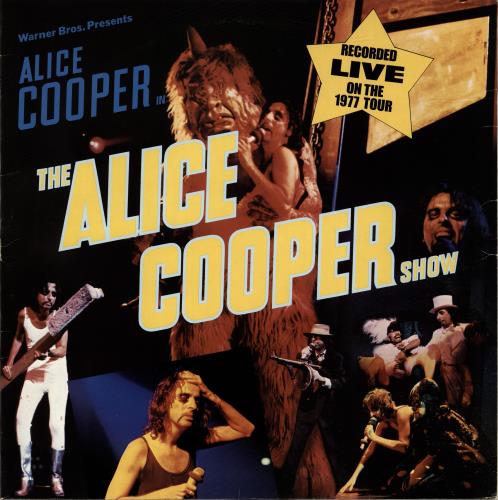 Alice Cooper The Alice Cooper Show - White WB label vinyl LP album (LP record) German COOLPTH699102