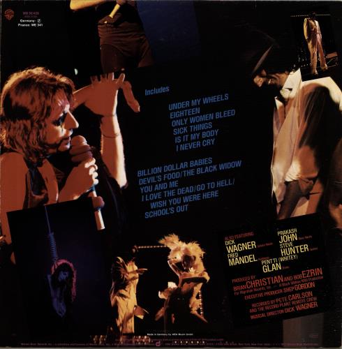 Alice Cooper The Alice Cooper Show - White WB label vinyl LP album (LP record) German COOLPTH699102