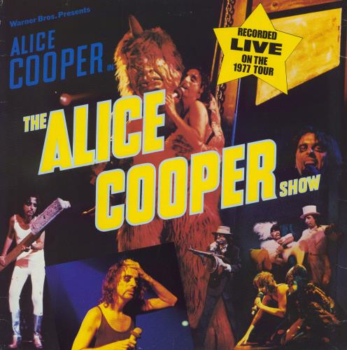 Alice Cooper The Alice Cooper Show - White WB label vinyl LP album (LP record) German COOLPTH790114