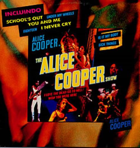Alice Cooper The Alice Cooper Show vinyl LP album (LP record) Brazilian COOLPTH234707