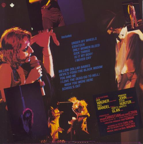 Alice Cooper The Alice Cooper Show vinyl LP album (LP record) Canadian COOLPTH789189