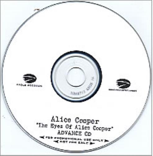 Alice Cooper The Eyes Of Alice Cooper CD-R acetate US COOCRTH267520