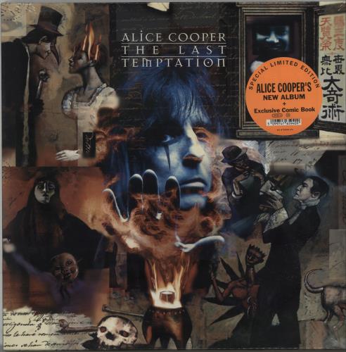 Alice Cooper The Last Temptation - Sealed vinyl LP album (LP record) UK COOLPTH658149