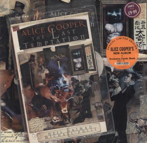 Alice Cooper The Last Temptation vinyl LP album (LP record) Dutch COOLPTH859337