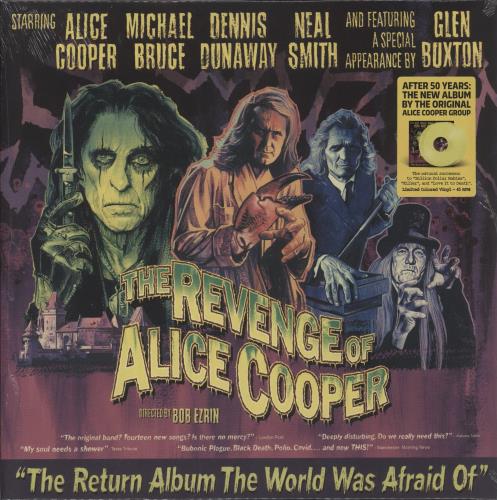Alice Cooper The Revenge Of Alice Cooper - Yellow Vinyl 45RPM Edition - Sealed 2-LP vinyl record set (Double LP Album) UK COO2LTH873133