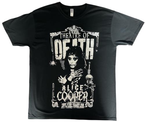 Alice Cooper Theatre Of Death 2009 Tour t-shirt UK COOTSTH879429