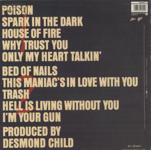 Alice Cooper Trash - Promo Stamped vinyl LP album (LP record) UK COOLPTR865386