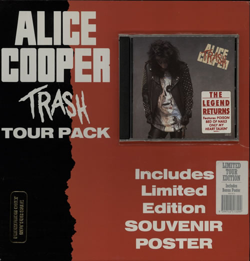 Alice Cooper Trash - Tour Pack CD album (CDLP) UK COOCDTR633057