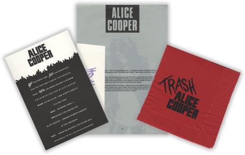 Alice Cooper Trash Party Pack memorabilia US COOMMTR401414