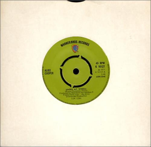 Alice Cooper Under My Wheels - 4-Pr 7" vinyl single (7 inch record / 45) US COO07UN365870