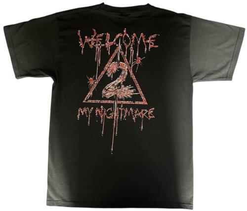 Alice Cooper Welcome 2 My Nightmare t-shirt UK COOTSWE879277