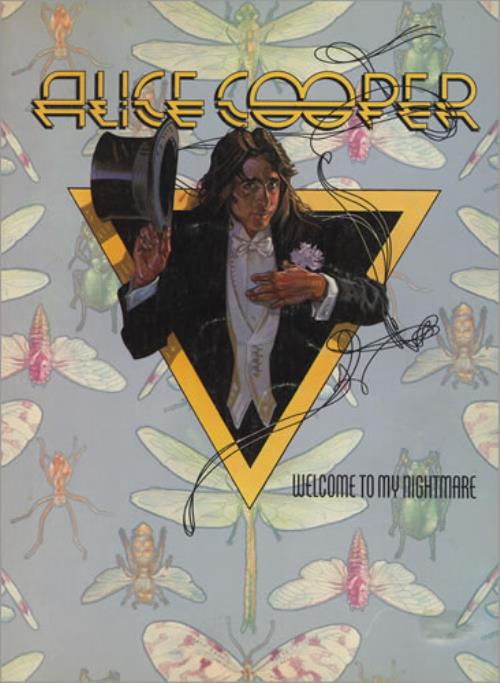 Alice Cooper Welcome To My Nightmare book US COOBKWE402675