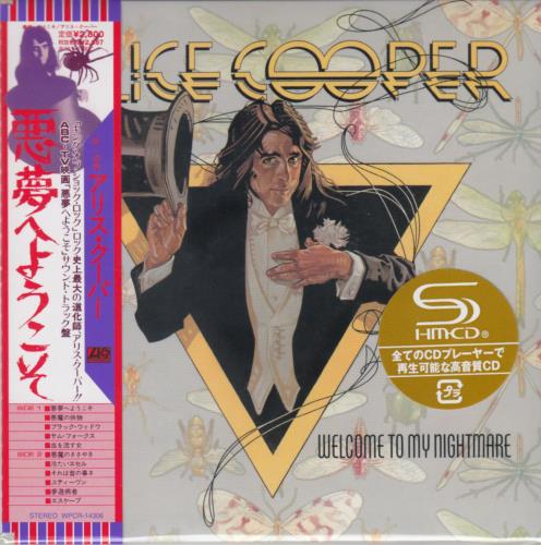 Alice Cooper Welcome To My Nightmare SHM CD Japanese COOHMWE549363