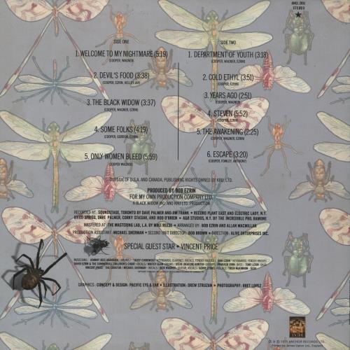 Alice Cooper Welcome To My Nightmare vinyl LP album (LP record) UK COOLPWE748923