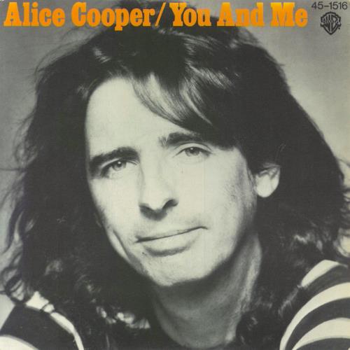 Alice Cooper You And Me + Sleeve 7" vinyl single (7 inch record / 45) Spanish COO07YO798943