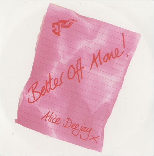 Alice Deejay Better Off Alone CD single (CD5 / 5") UK DEJC5BE497114