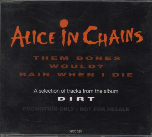Alice In Chains A Selection From Dirt CD single (CD5 / 5") UK AICC5AS13274