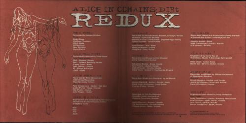 Alice In Chains Dirt (Redux) 2-LP vinyl record set (Double LP Album) US AIC2LDI817858