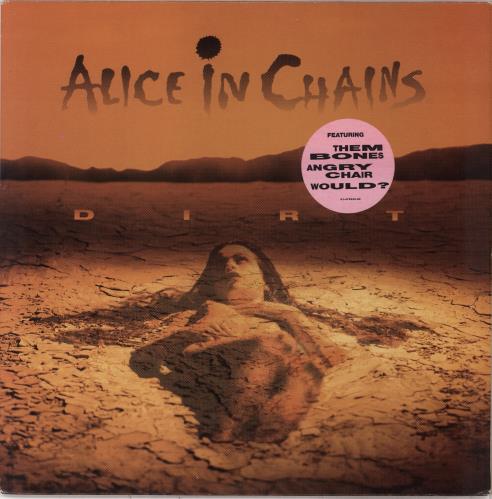 Alice In Chains Dirt - Hype Stickered vinyl LP album (LP record) UK AICLPDI266823