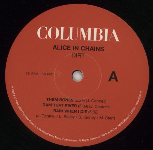 Alice In Chains Dirt - Remastered - Black Vinyl 2-LP vinyl record set (Double LP Album) UK AIC2LDI866223