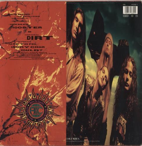 Alice In Chains Dirt - VG vinyl LP album (LP record) UK AICLPDI684360