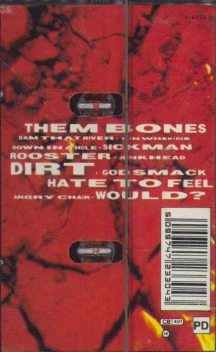 Alice In Chains Dirt cassette album UK AICCLDI782655