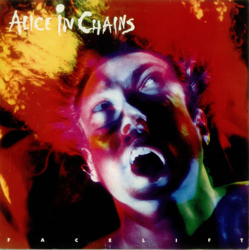 Alice In Chains Facelift - EX vinyl LP album (LP record) UK AICLPFA548384