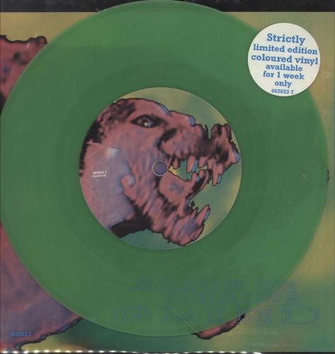 Alice In Chains Grind - Green Vinyl 7" vinyl single (7 inch record / 45) UK AIC07GR77627