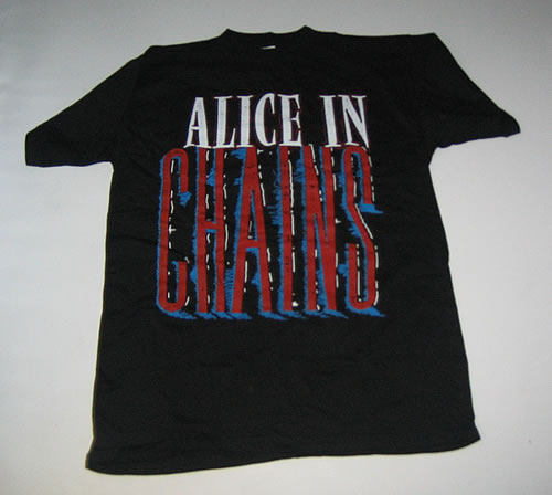 Alice In Chains Who Da F*ck Is Alice? - Black - Large t-shirt UK AICTSWH354916