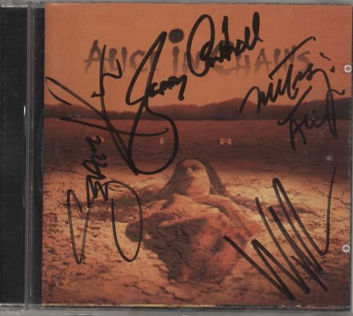 Alice In Chains Dirt - Autographed UK CD album (CDLP) (743456)