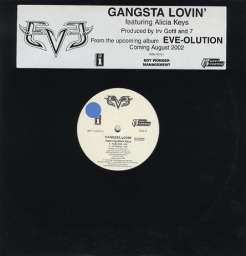 Alicia Keys Gangsta Lovin' 12" vinyl single (12 inch record / Maxi-single) US AKY12GA367874
