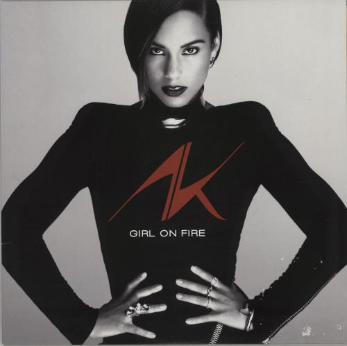 Alicia Keys Girl On Fire vinyl LP album (LP record) UK AKYLPGI763668