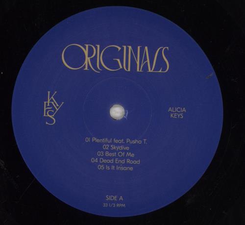 Alicia Keys Keys 2-LP vinyl record set (Double LP Album) UK AKY2LKE856440