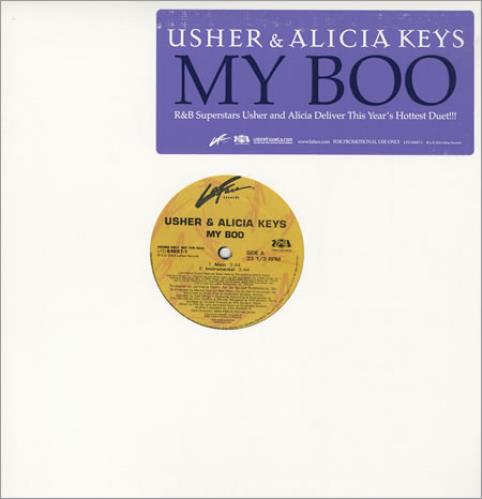 Alicia Keys My Boo 12" vinyl single (12 inch record / Maxi-single) US AKY12MY409874