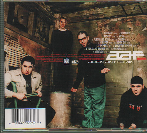 Alien Ant Farm Anthology CD album (CDLP) UK AAFCDAN206667