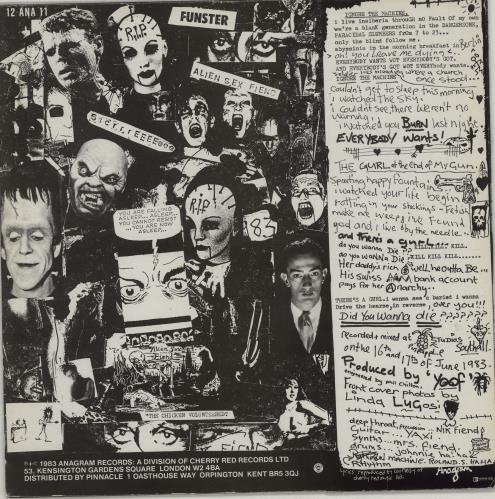 Alien Sex Fiend Ignore The Machine - 1st 12" vinyl single (12 inch record / Maxi-single) UK ASF12IG674756