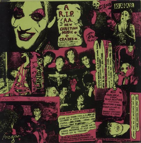 Alien Sex Fiend R.I.P. 10" vinyl single (10 inch record) UK ASF10RI207884