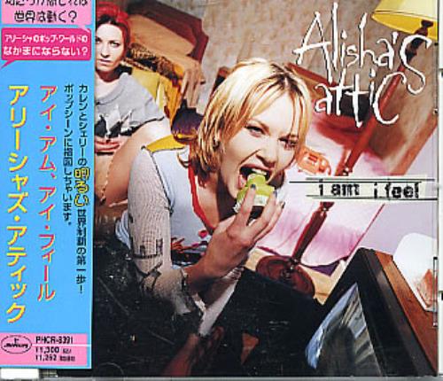 Alisha's Attic I Am I Feel CD single (CD5 / 5") Japanese AATC5IA134167