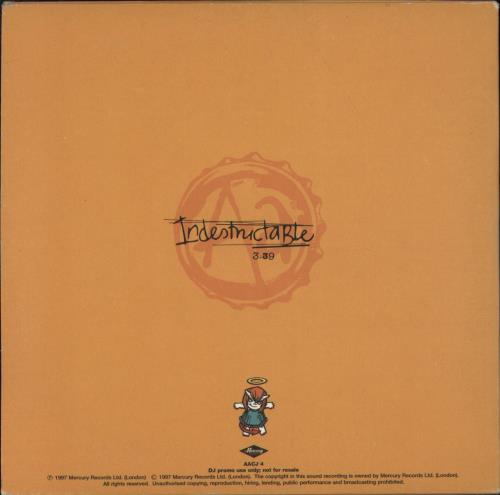 Alisha's Attic Indestructable CD single (CD5 / 5") UK AATC5IN80216