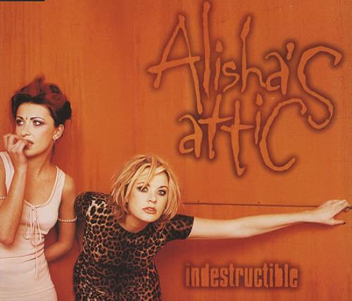 Alisha's Attic Indestructible + Insert CD single (CD5 / 5") UK AATC5IN146404
