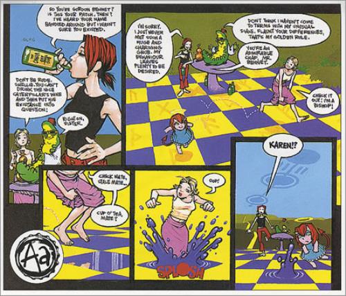 Alisha's Attic Indestructible + Insert CD single (CD5 / 5") UK AATC5IN146404