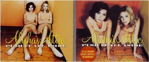 Alisha's Attic Push It All Aside 2-CD single set (Double CD single) UK AAT2SPU179463