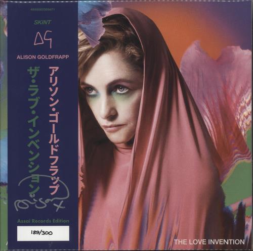 Alison Goldfrapp The Love Invention - Purple Vinyl - Assai Records - Autographed vinyl LP album (LP record) UK 5TQLPTH870273