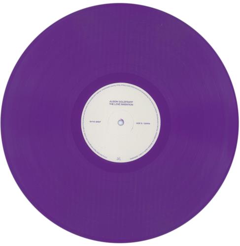 Alison Goldfrapp The Love Invention - Purple Vinyl - Assai Records - Autographed vinyl LP album (LP record) UK 5TQLPTH870273