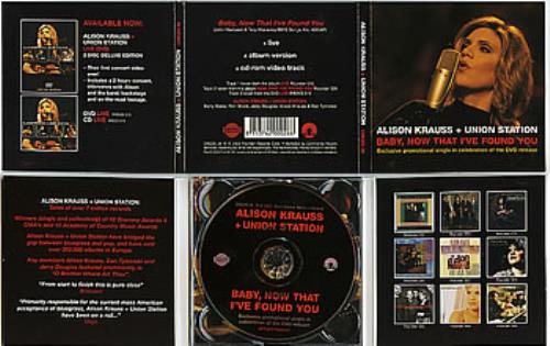 Alison Krauss Baby, Now That I've Found You 3" CD single (CD3) Dutch AKRC3BA286804