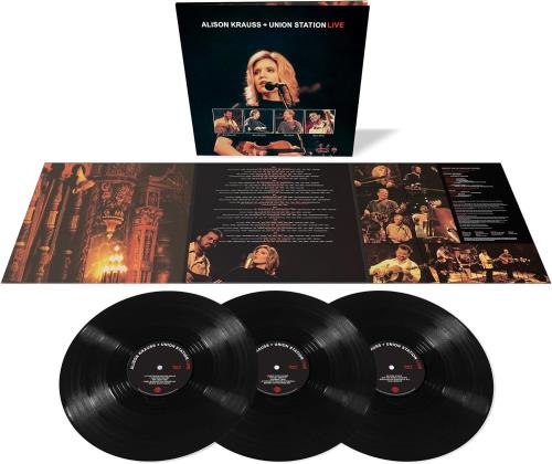 Alison Krauss Live - 180 Gram Vinyl Edition - Sealed 3-LP vinyl record set (Triple LP Album) US AKR3LLI879458